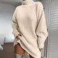 🍂Autumn Surprise Price: Only £15.99!!!🔥Women's Cozy Turtleneck Knit Sweater Dress