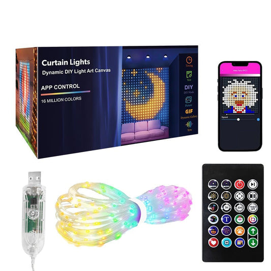 🎁LAST DAY SALE 50% OFF!!⚡Waterproof LED Curtain String Lights💥