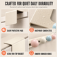 🏆Surprise Price: Only £9.99!!!🌈Cream Over the Door Hook Organizer Rack Heightened and Reinforced Punch Free Heavy Duty Coat Hat and Bag Hanging Rack for Bedroo🚪